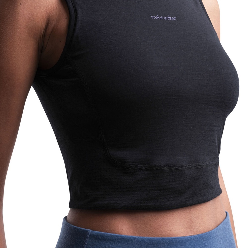 Women's 125 ZoneKnit™ Merino Blend Energy Wind Cropped Bra-Tank